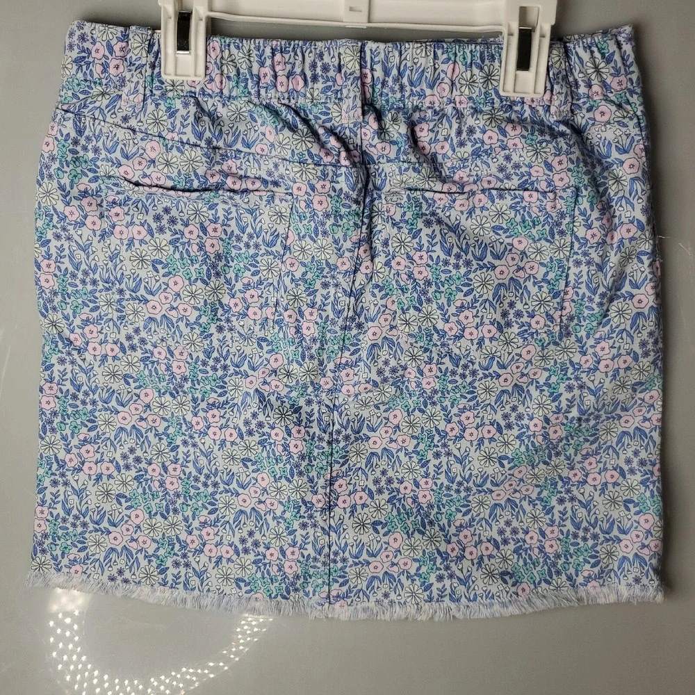 Cat & jack flower‎ midi skirt super stretch 14/16